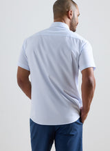 Baldwin Performance Poplin Sport Shirt - Oak Hall