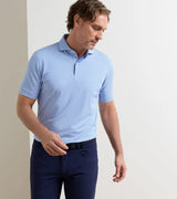 Verse Performance Mesh Polo - Edwin Spread Collar - Oak Hall