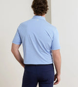Verse Performance Mesh Polo - Edwin Spread Collar - Oak Hall