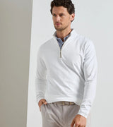 Albatross Cotton-Blend Pique Quarter-Zip