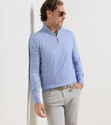Excursionist Flex Quarter-Zip Sweater - Iris Mist