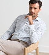 Bechtle Performance Poplin Sport Shirt - Oak Hall