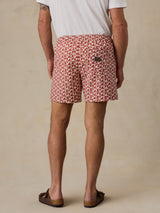 Faherty All Day Trunk (6") - Clay Wave Block