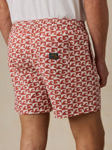 Faherty All Day Trunk (6") - Clay Wave Block