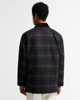 Barbour Tartan Bedale Wool Jacket, back