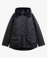 Barbour Modern Beaufort Wax Jacket in Navy/Shadow Classic