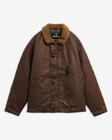 Barbour Macklow Wax Jacket in Bark