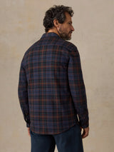 Faherty Legend Sweater Shirt - Colorado Nights Plaid
