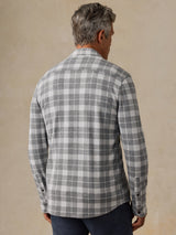 Faherty Legend Sweater Shirt - Stone Hollow Plaid