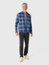Faherty Legend Sweater Shirt - Blue Ridge Plaid