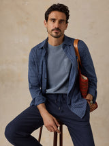 Faherty Coastline Knit Shirt - Clearbrook Gingham