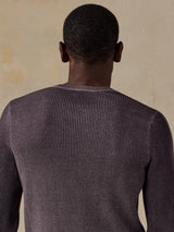 Faherty Sunwashed Crewneck Sweater - Lilac Twilight