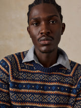 Nordic Sweater Crew - Northern Nights Fairisle