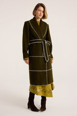 Marie Oliver Chloe Coat - Juniper Green