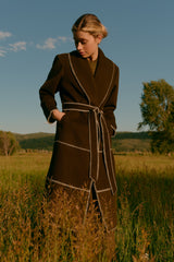Marie Oliver Chloe Coat - Juniper Green