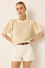 Gail Top - Ivory