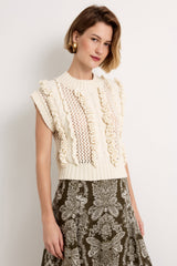 Marie Oliver Kennedy Top - IVORY