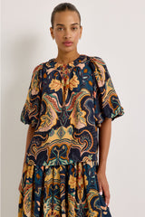 Marie Oliver Wren Top - SADDLE