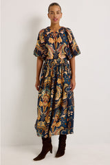 Marie Oliver Wren Top - SADDLE