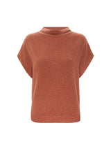 Morten Funnel Neck Cashmere Top