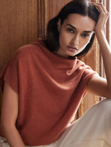 Morten Funnel Neck Cashmere Top