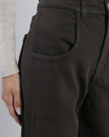 Eleventy Stretch Cotton Trousers - Dark Brown