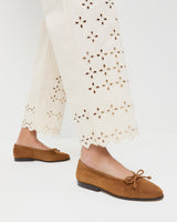 Loeffler Randall Noelle Flat - Cacao