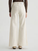 Saige Wide Leg Jean - Powder/Ecru