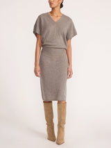 Ophi Vee Cashmere Dress