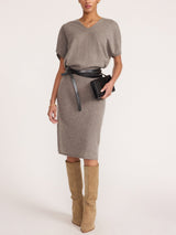 Ophi Vee Cashmere Dress