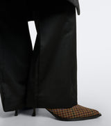Ana Ankle Boots - Deep Vintage Check