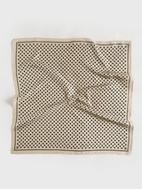 Lescarf Polka Dot Scarf - Sand