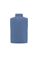Herno Nylon Ultralight Reversible Vest - Grey/Light Blue