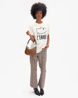 Petit Moyen Messenger - Woven Zig-Zag