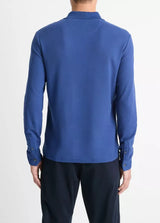 Pima Pique Long Sleeve Polo