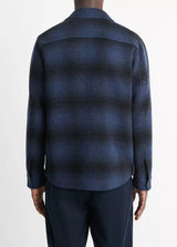 Plaid Splittable Shirt Jacket