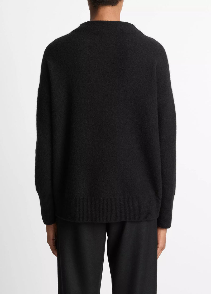 Boiled Funnel Neck Pullover