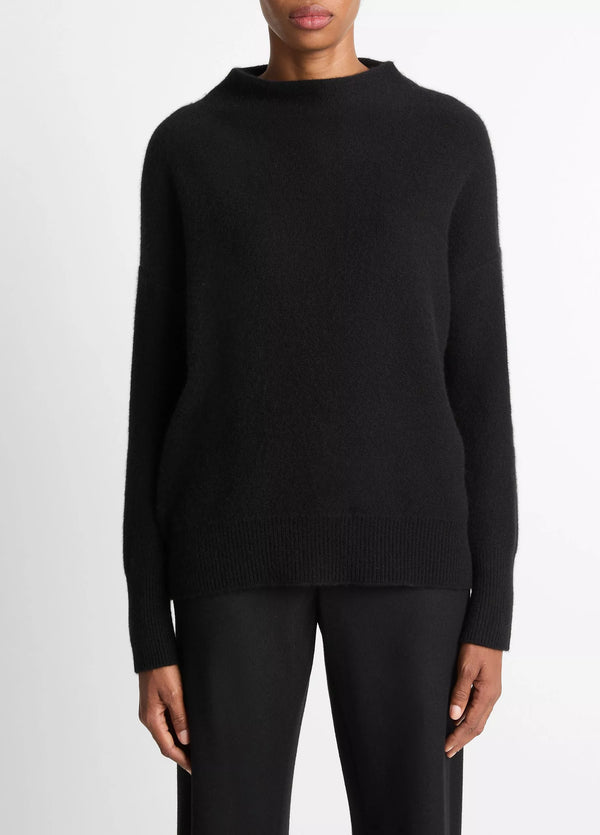 Boiled Funnel Neck Pullover