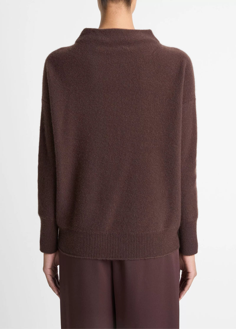 Boiled Funnel Neck Pullover