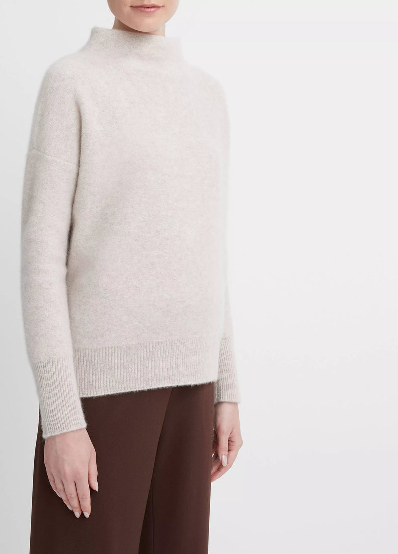 Boiled Funnel Neck Pullover