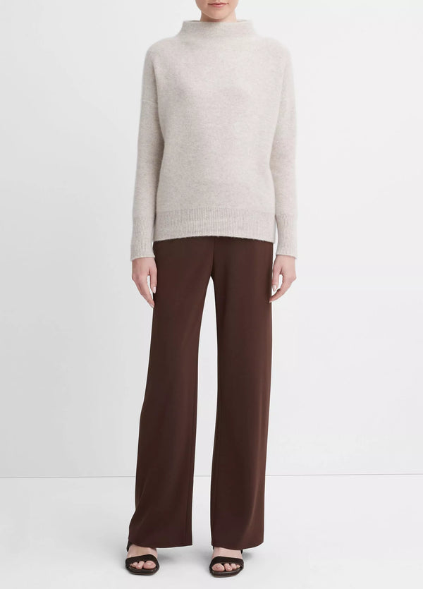 Boiled Funnel Neck Pullover