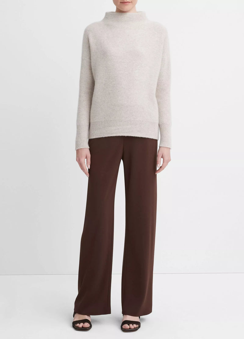 Boiled Funnel Neck Pullover
