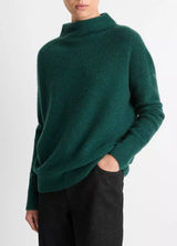 Boiled Funnel Neck Pullover