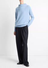 Boiled Funnel Neck Pullover