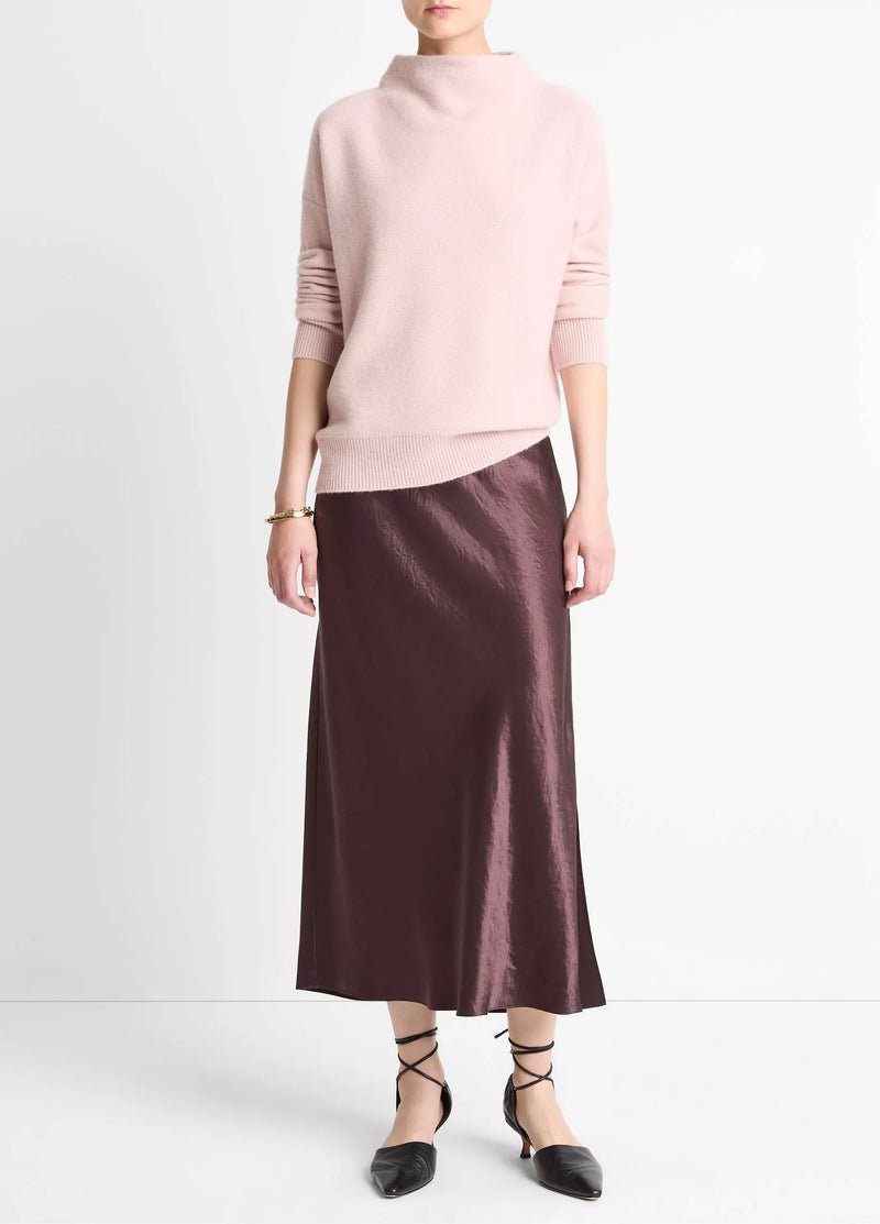 Boiled Funnel Neck Pullover