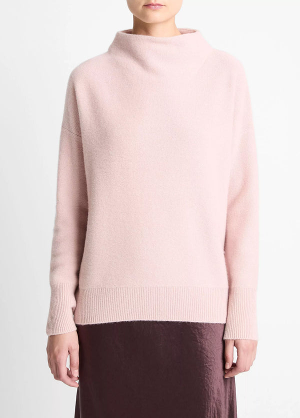 Boiled Funnel Neck Pullover