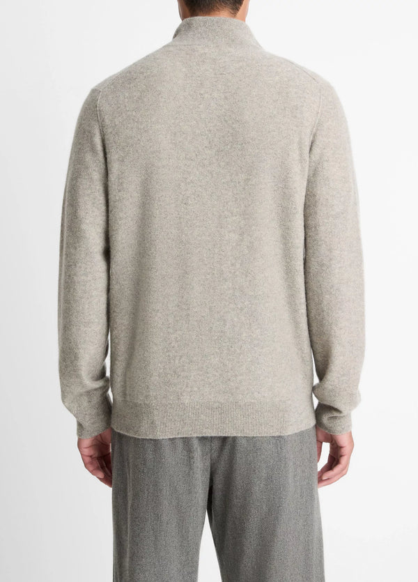 Boiled Cashmere Qtr Zip - Oak Hall