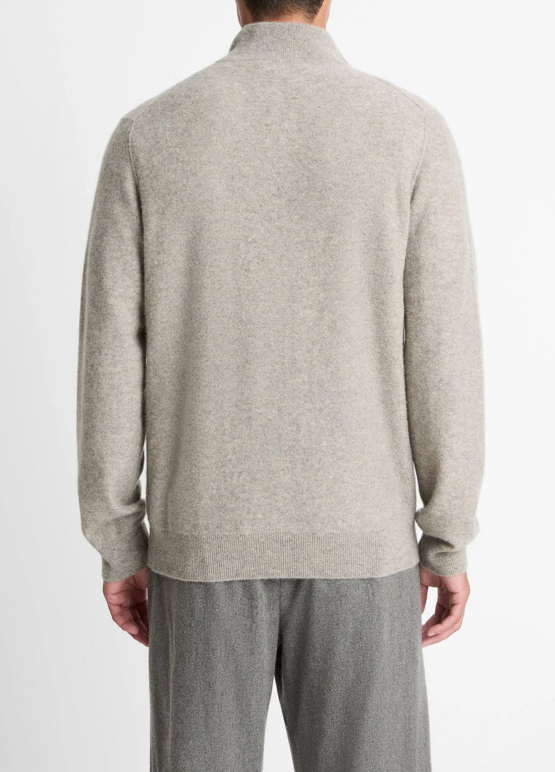 Boiled Cashmere Qtr Zip - Oak Hall