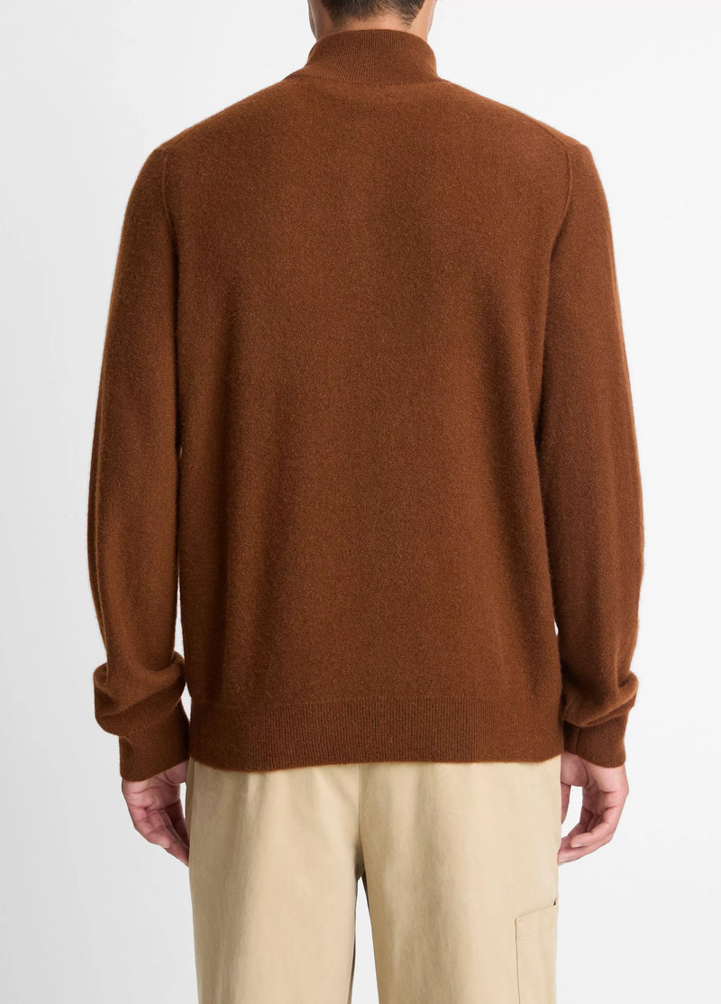 Boiled Cashmere Qtr Zip - Oak Hall