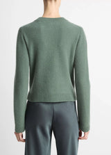 Plush Cashmere Shrunken Cardigan